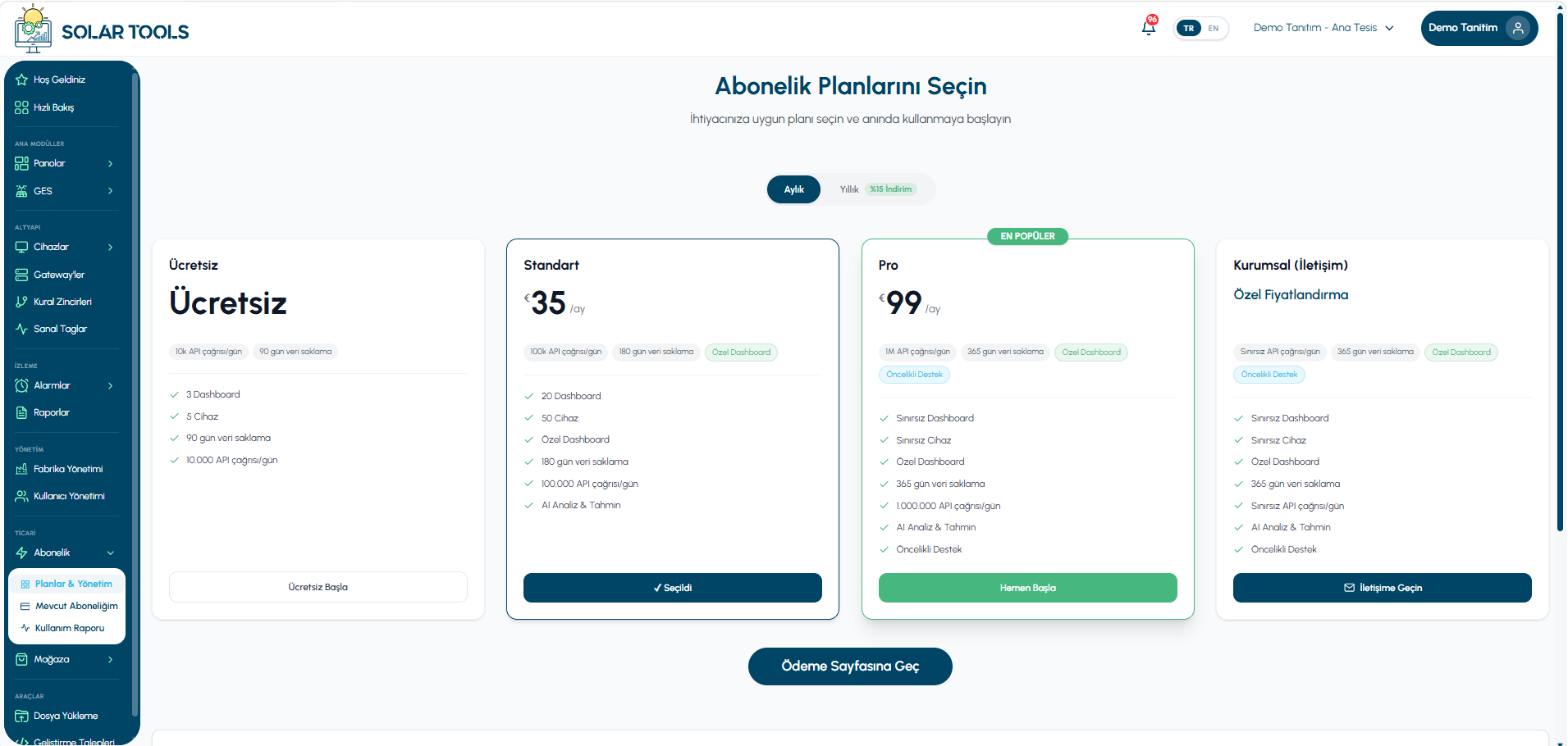 Subscription Plans