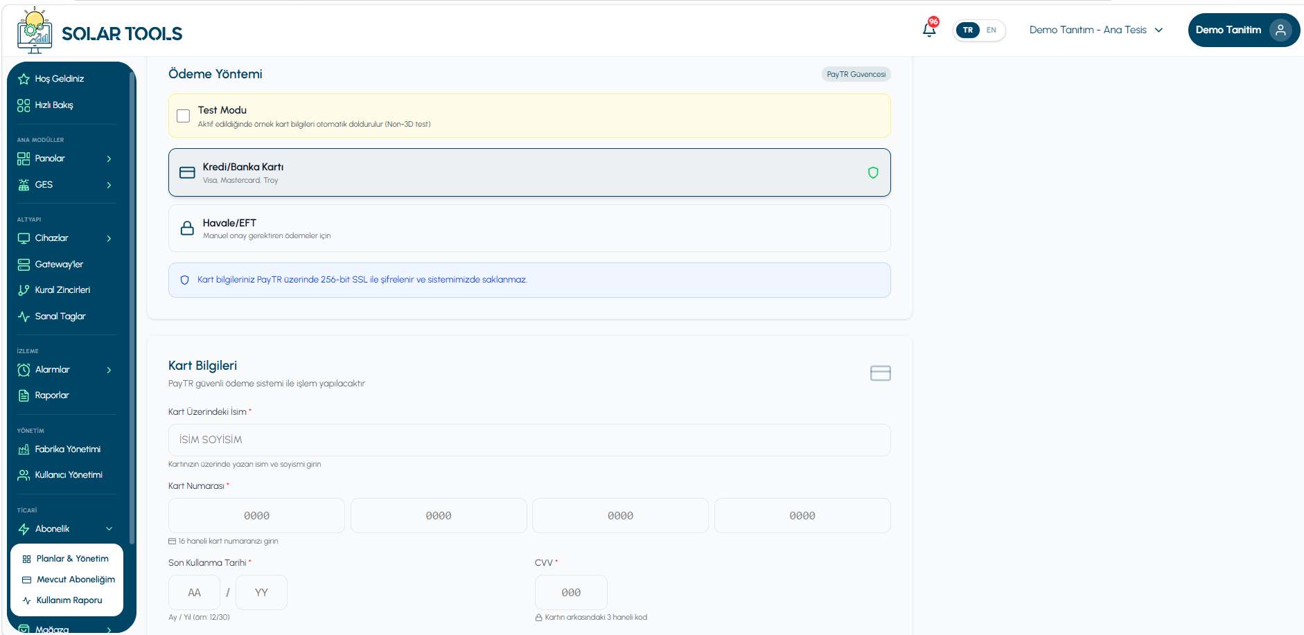 Payment Method