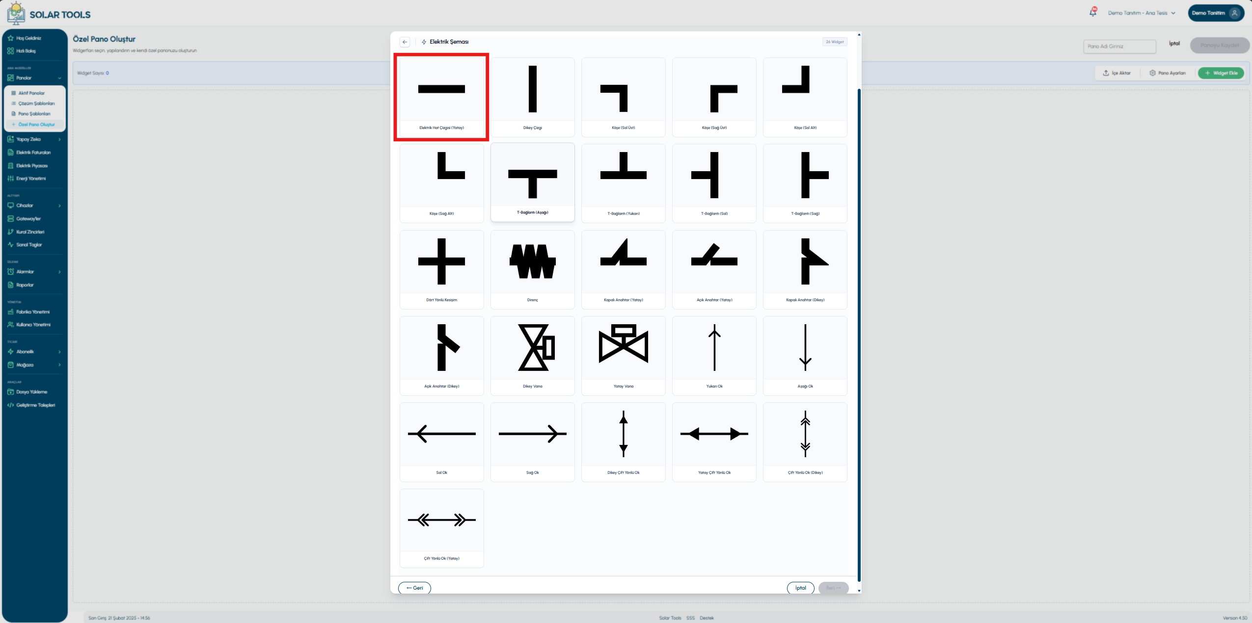 Horizontal line