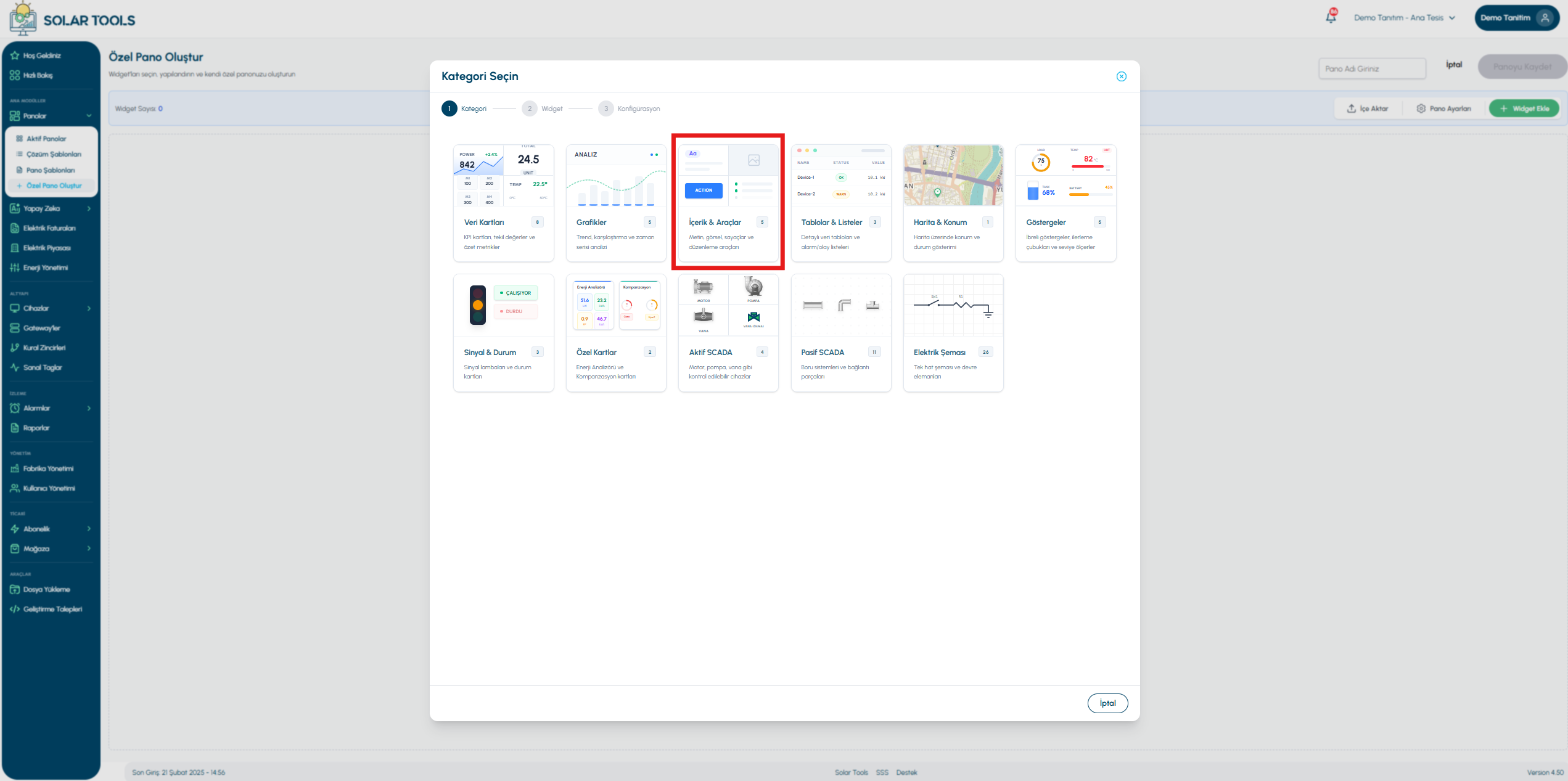 Content and Tools overview