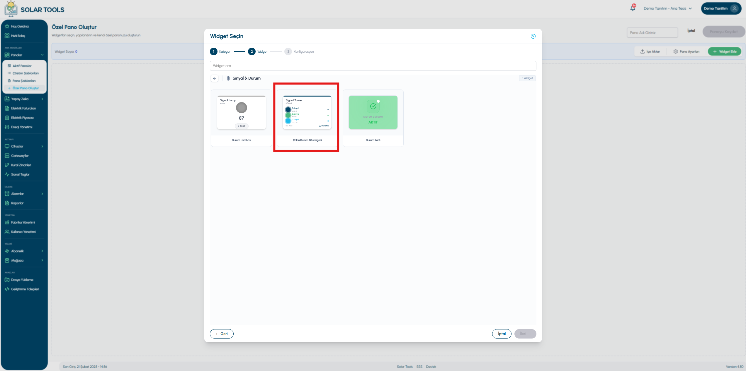 Multi-status — view 1